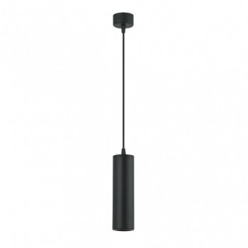 Distribuidor - Lâmpadas Diversas | Colgantes Moderno | COLGANTE DRACH 1XGU10 NEGRO REGX6X6 CM Ref: 143791009